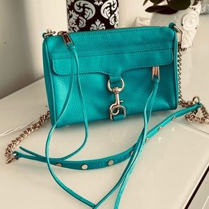 Turquoise Rebecca Minkoff M.A.C. Crossbody